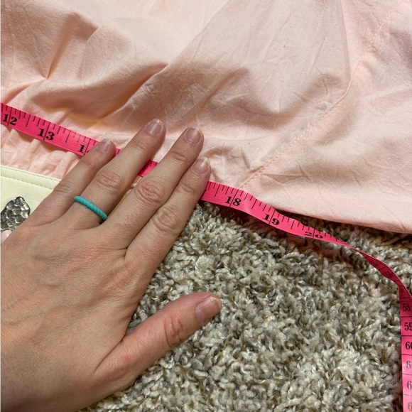 ✨ Vintage Western IIF Pink Embellished Jumpsuit Snap Button Long Sleeve Sz 4 ✨ - Picture 10 of 11